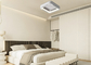 Slaapkamerwoonkamer Geen van de de Lamp Onzichtbare Airconditioner van de BladPlafondventilator Elektrische de Plafondventilatorlamp