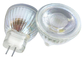 MR11 GU11 Mini LED Glazen Lamp Cup 12V 110V 220V 35MM 3W COB
